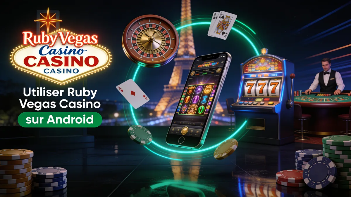 Utiliser Ruby Vegas Casino sur Android pour les joueurs en France